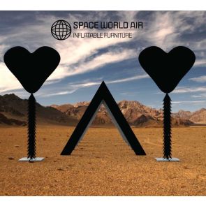 RENTAL -3 TRIANGULAR BLACK ARCHES WITH  2 BLACK HEARTS