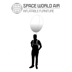 TIRE SHAPED BALLOON BACKPACK 