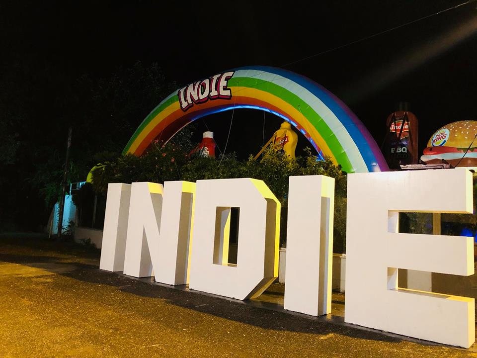 Inflatable set for INDIE